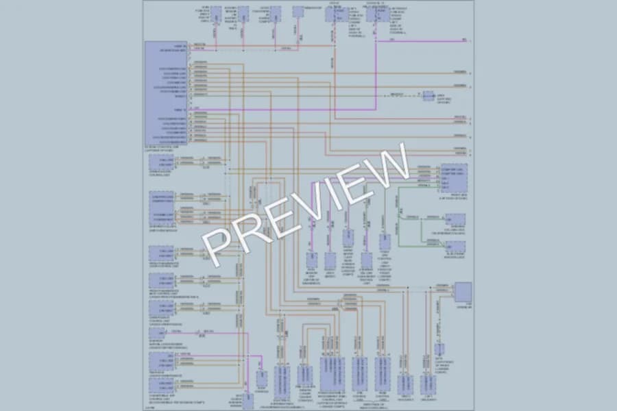 2013 Porsche Boxster Computer Data Lines wiring diagram preview