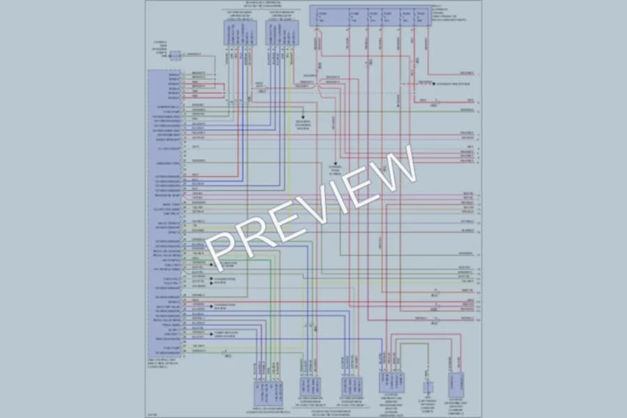 2013 Porsche Boxster Engine Performance wiring diagram preview