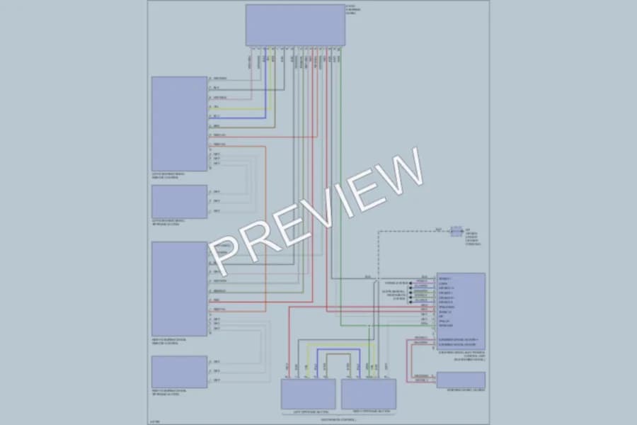 2013 Porsche Boxster Transmission wiring diagram preview