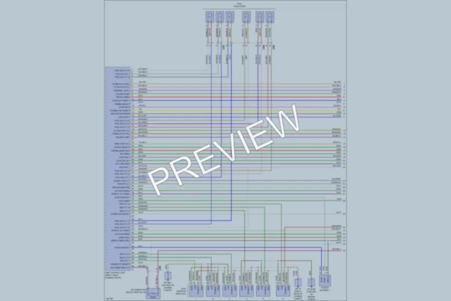 2013 Porsche Cayenne Engine Performance wiring diagram preview