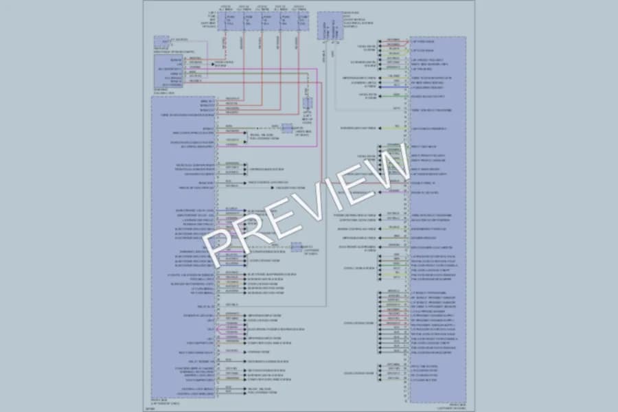 2013 Porsche CayenneHybrid Body Control Modules wiring diagram preview