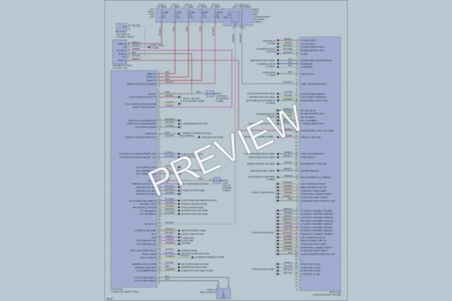 2013 Porsche Panamera Body Control Modules wiring diagram preview