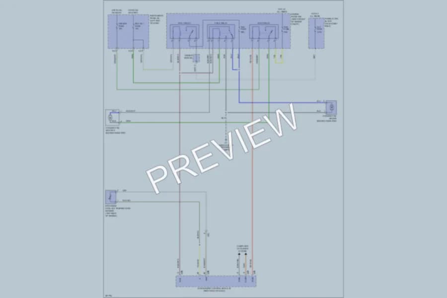 2013 Scion FRS Cooling Fan wiring diagram preview