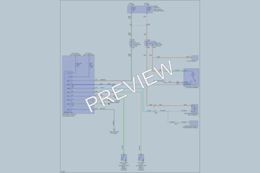 2013 Scion FRS Interior Lights wiring diagram preview