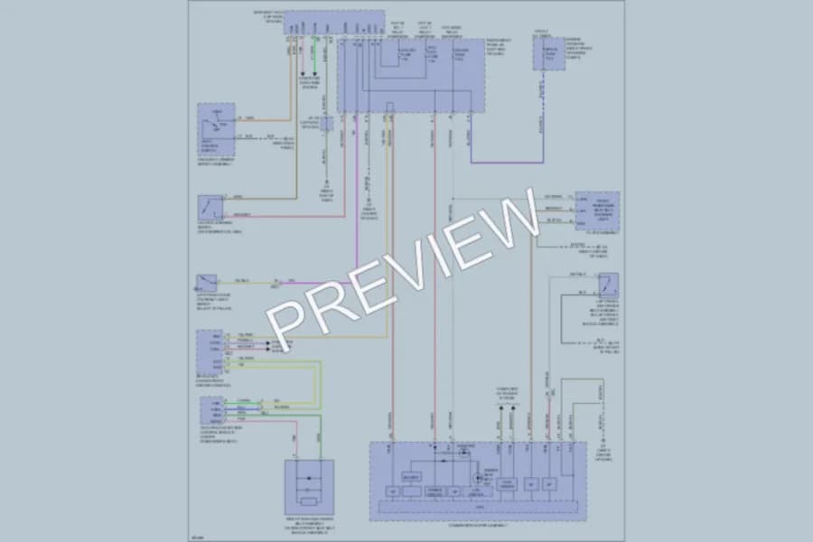 2013 Scion FRS Warning Systems wiring diagram preview