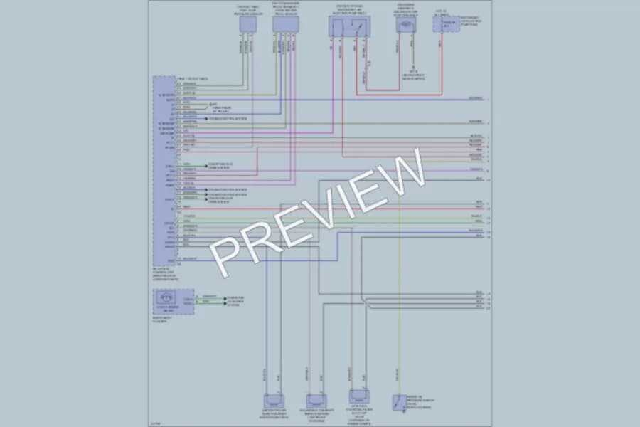 2013 Smart fortwo Engine Performance wiring diagram preview