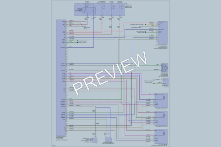 2013 Smart fortwo Transmission wiring diagram preview