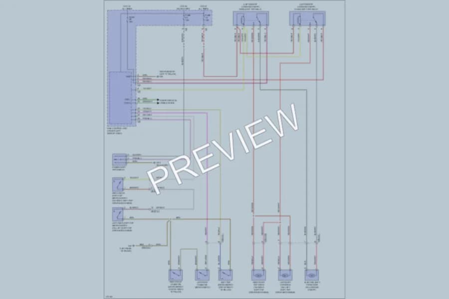 2013 Smart fortwoelectric Power Top Sunroof wiring diagram preview