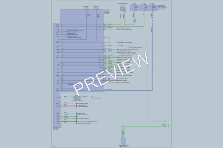 2013 Subaru BRZ Body Control Modules wiring diagram preview