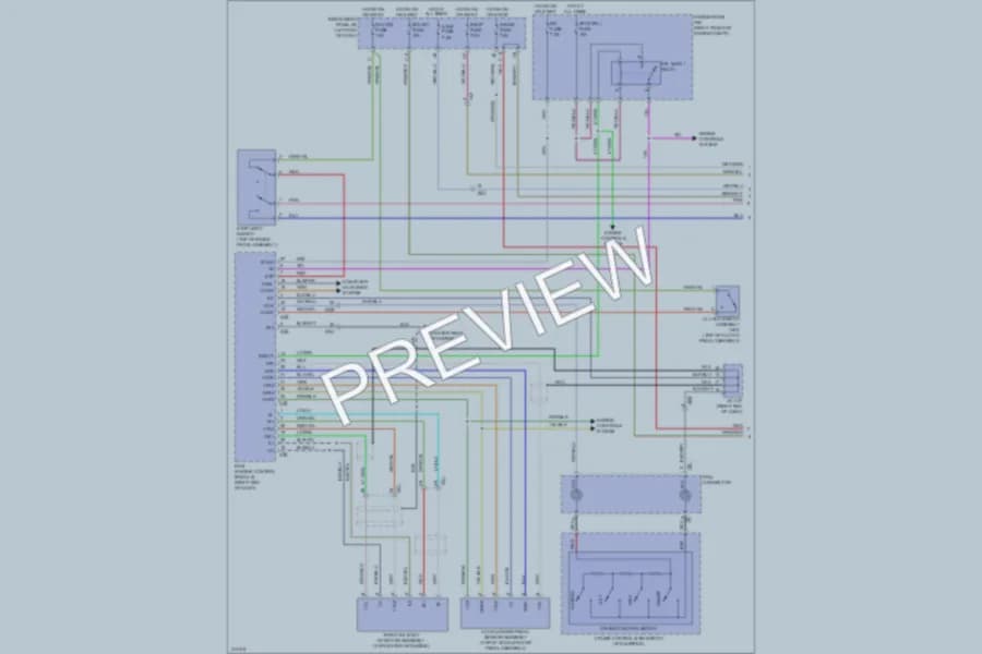 2013 Subaru BRZ Cruise Control wiring diagram preview