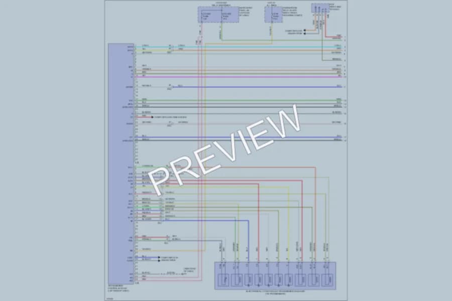 2013 Subaru BRZ Transmission wiring diagram preview