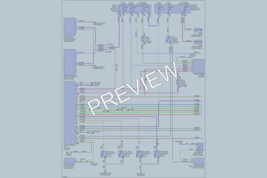 2013 Subaru Forester Anti Theft wiring diagram preview