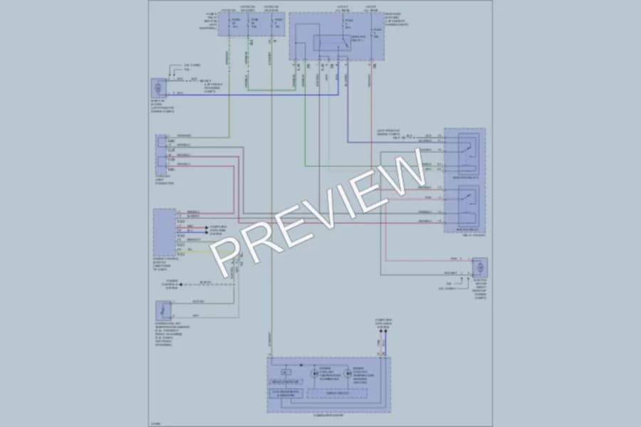 2013 Subaru Forester Cooling Fan wiring diagram preview