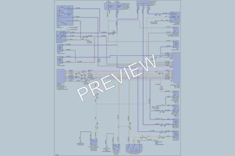 2013 Subaru Forester Interior Lights wiring diagram preview