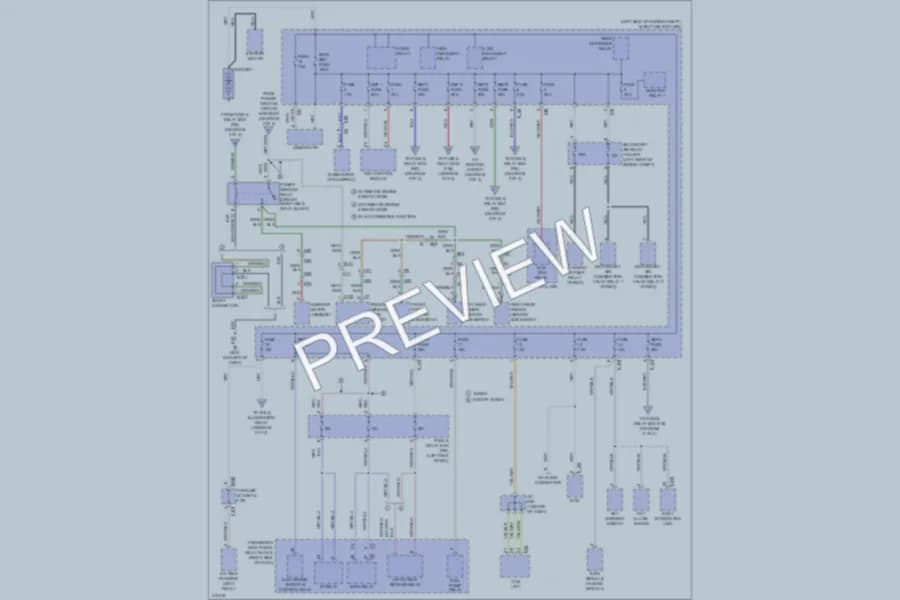 2013 Subaru Forester Power Distribution wiring diagram preview