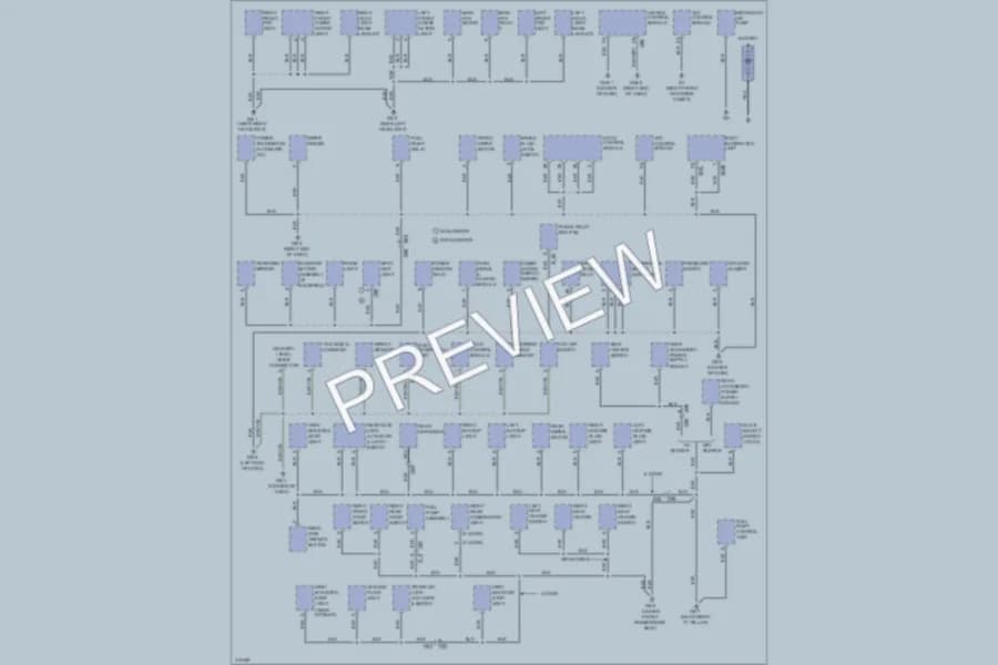 2013 Subaru 2.5L Eng Ground Distribution wiring diagram preview with protected circuit layout