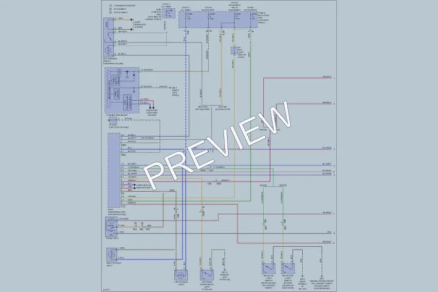 2013 Subaru Outback Interior Lights wiring diagram preview