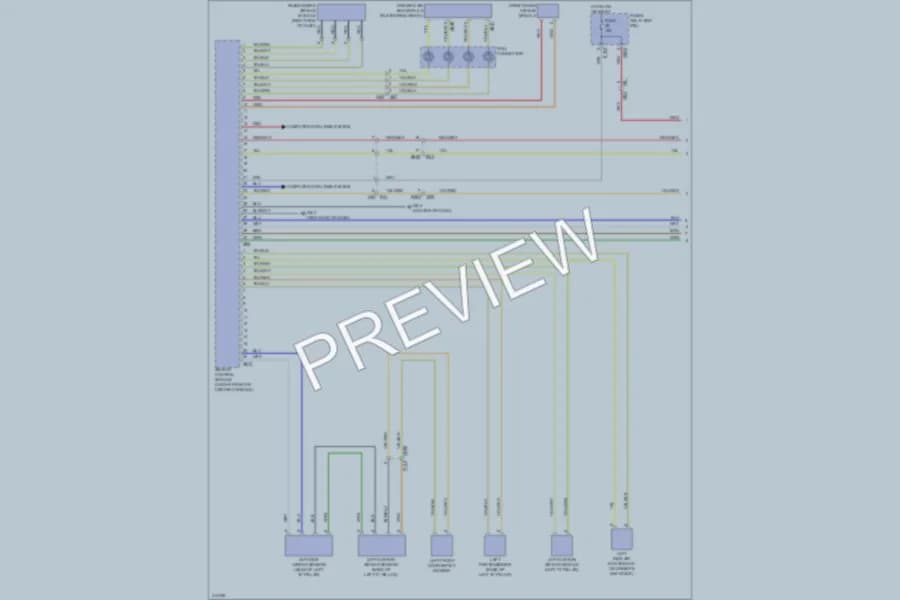 2013 Subaru XVCrosstrek Supplemental Restraints wiring diagram preview
