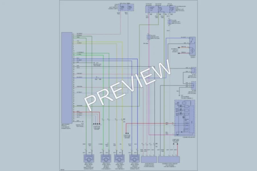 2013 Suzuki GrandVitara Anti Lock Brakes Wiring Diagrams protected preview