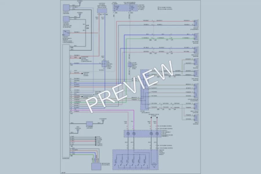 2013 Suzuki GrandVitara Navigation wiring diagram preview