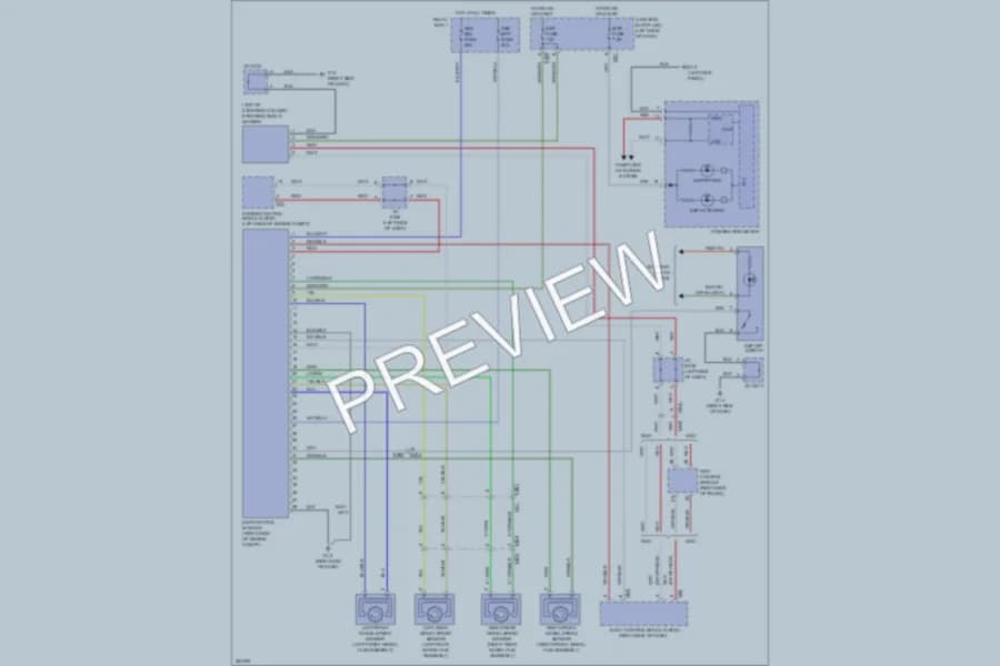 2013 Suzuki Kizashi Anti Lock Brakes wiring diagram preview