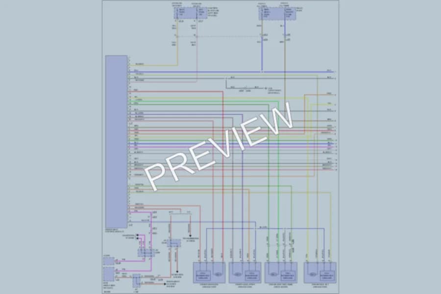 2013 Suzuki Kizashi Memory Systems wiring diagram preview
