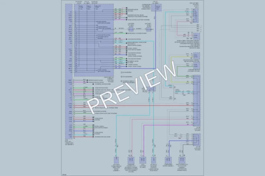 2013 Toyota 4Runner Body Control Modules wiring diagram preview