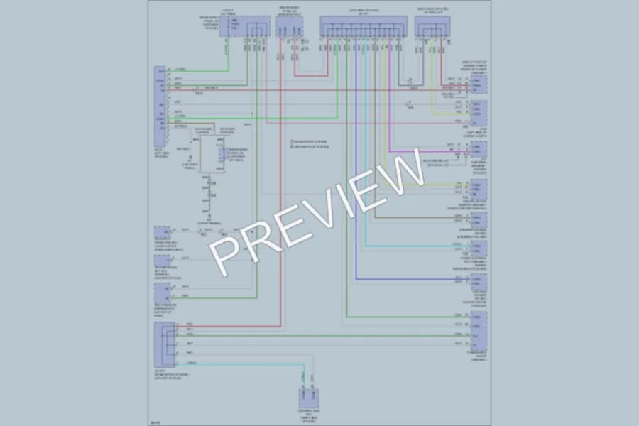 2013 Toyota Corolla Computer Data Lines wiring diagram preview