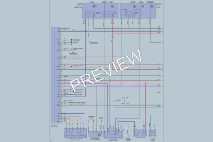2013 Toyota Corolla Engine Performance wiring diagram preview