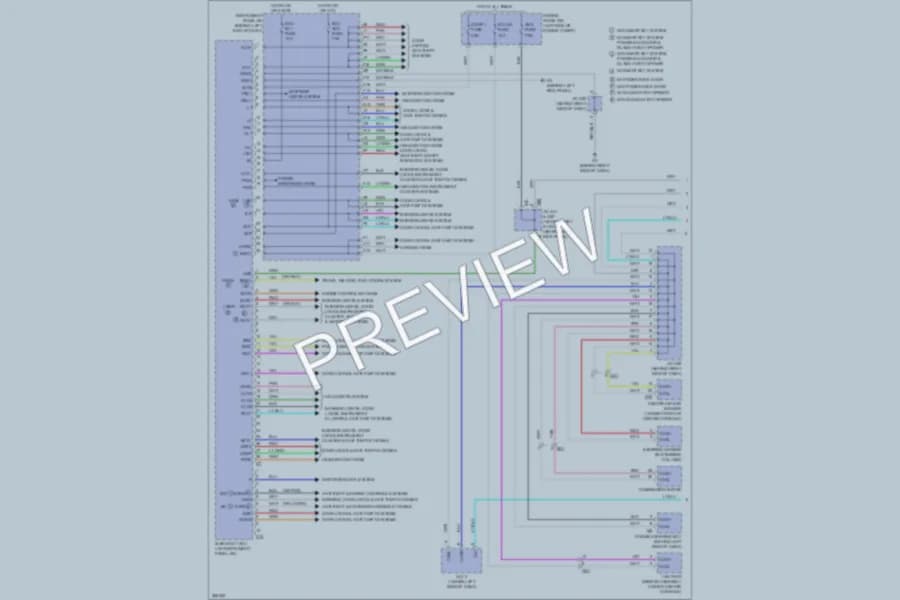 2013 Toyota HighlanderHybrid Body Control Modules wiring diagram preview