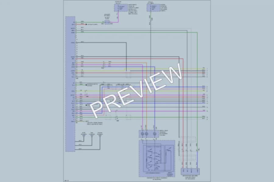 2013 Toyota HighlanderHybrid Radio wiring diagram preview