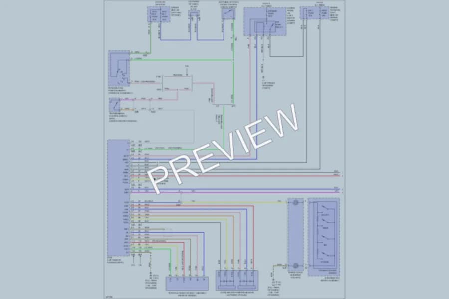2013 Toyota Matrix Cruise Control wiring diagram preview