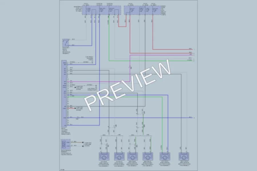 2013 Toyota RAV4 Anti Lock Brakes wiring diagram preview