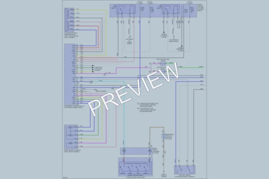 2013 Toyota RAV4 Cruise Control wiring diagram preview
