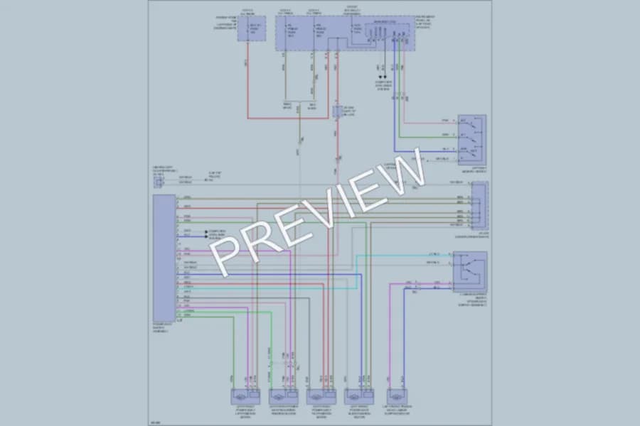2013 Toyota RAV4 Memory Systems wiring diagram preview