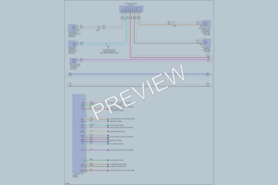 2013 Toyota Sequoia Body Control Modules wiring diagram preview