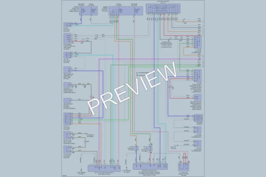 2013 Toyota Sequoia Computer Data Lines wiring diagram preview