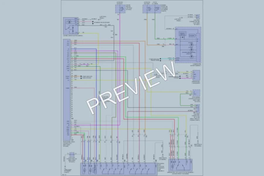 2013 Toyota Sequoia Transmission wiring diagram preview