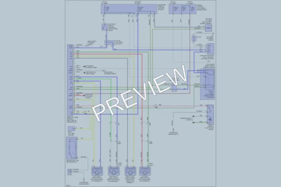 2013 Toyota Sienna Anti Lock Brakes wiring diagram preview