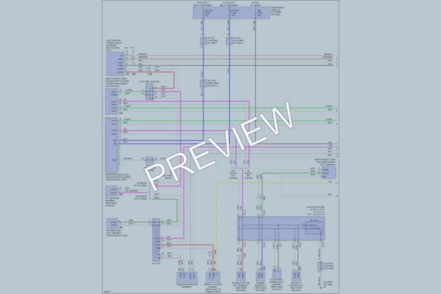 2013 Toyota Sienna Computer Data Lines wiring diagram preview