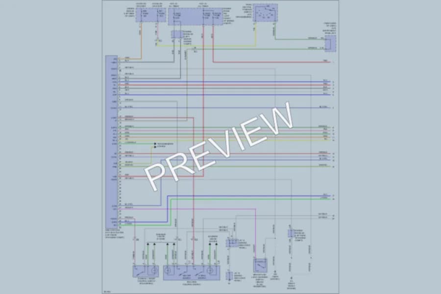2013 Toyota Tacoma Anti Lock Brakes wiring diagram preview