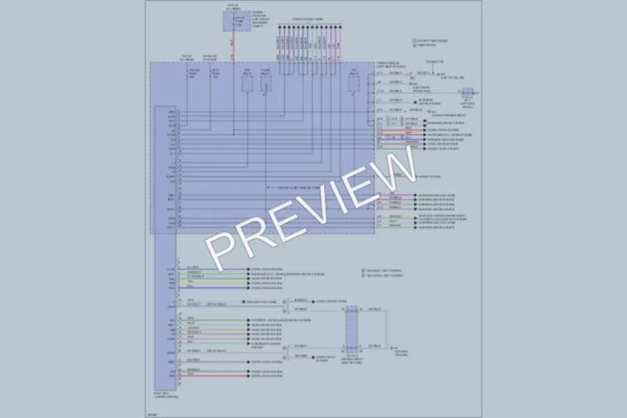 2013 Toyota Tacoma Body Control Modules wiring diagram preview