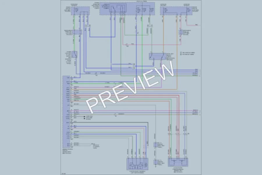 2013 Toyota Tacoma Cruise Control wiring diagram preview