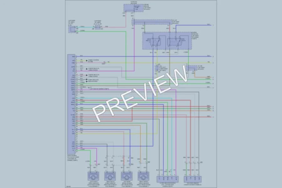 2013 Toyota Tundra Anti Lock Brakes wiring diagram preview
