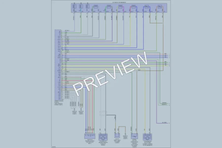 2013 Toyota Tundra Transmission wiring diagram preview