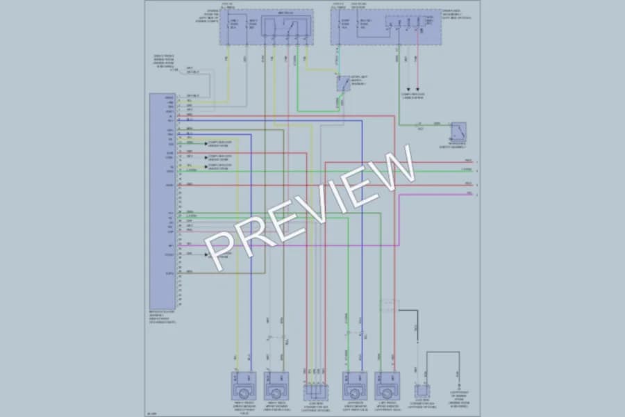 2013 Toyota Venza Anti Lock Brakes wiring diagram preview