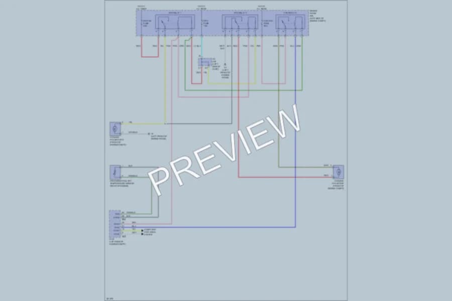 2013 Toyota Venza Cooling Fan wiring diagram preview