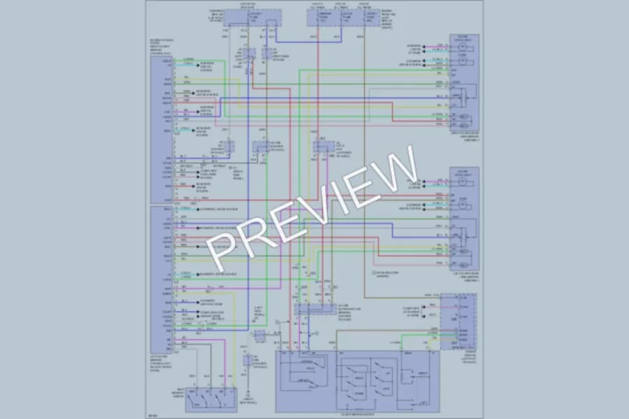 2013 Toyota Venza Memory Systems wiring diagram preview