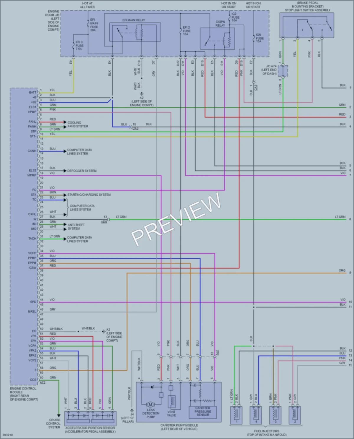 2013 Toyota Yaris Engine Performance wiring diagram preview