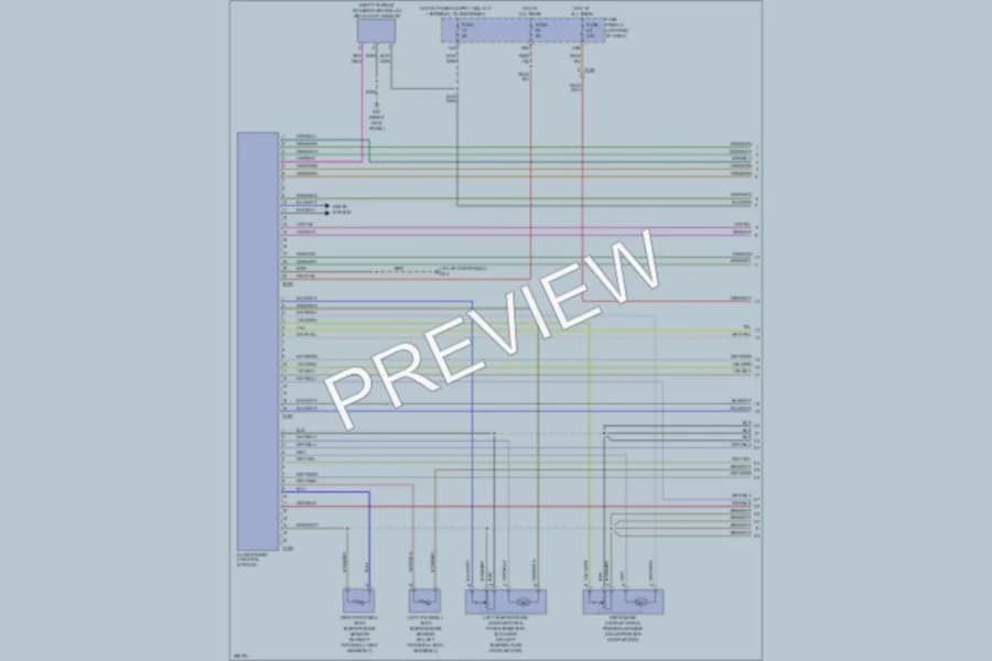 2013 Volkswagen Beetle Air Conditioning wiring diagram preview